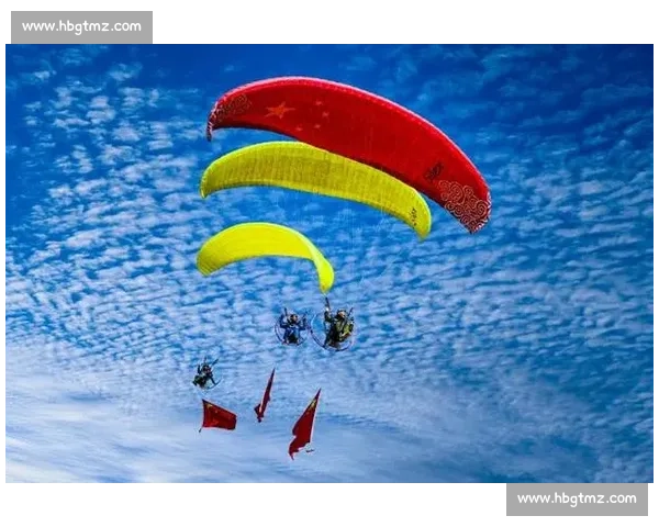 吉安蓝天舞 “芭蕾”：跳伞世界杯凌空开赛